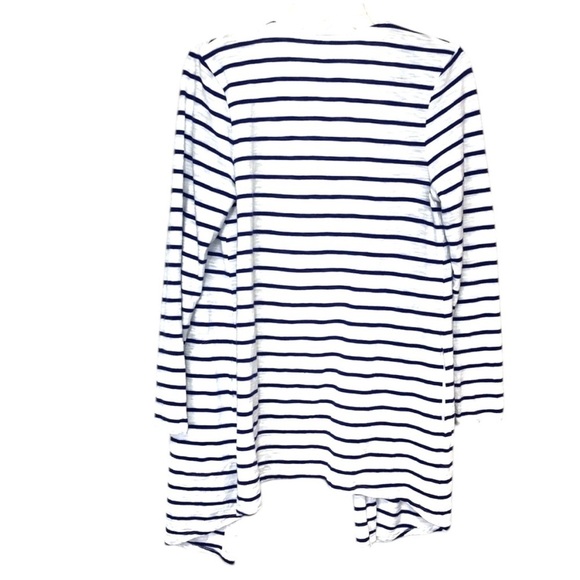 Set of 2 Bundle Chico’s Cardigan Long Sleeve Striped Polka Dots – Size 0 / Small - Picture 12 of 16